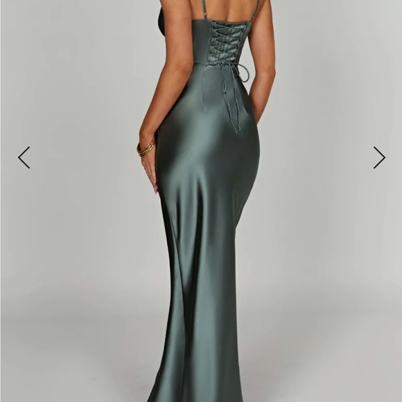 COPY - Babyboo Dress Shae - Sage - Picture 3 of 6